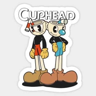 Cuphead and Mugman Sticker